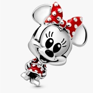 Pandora Disney Minnie Mouse Dotted Dress & Bow Charm